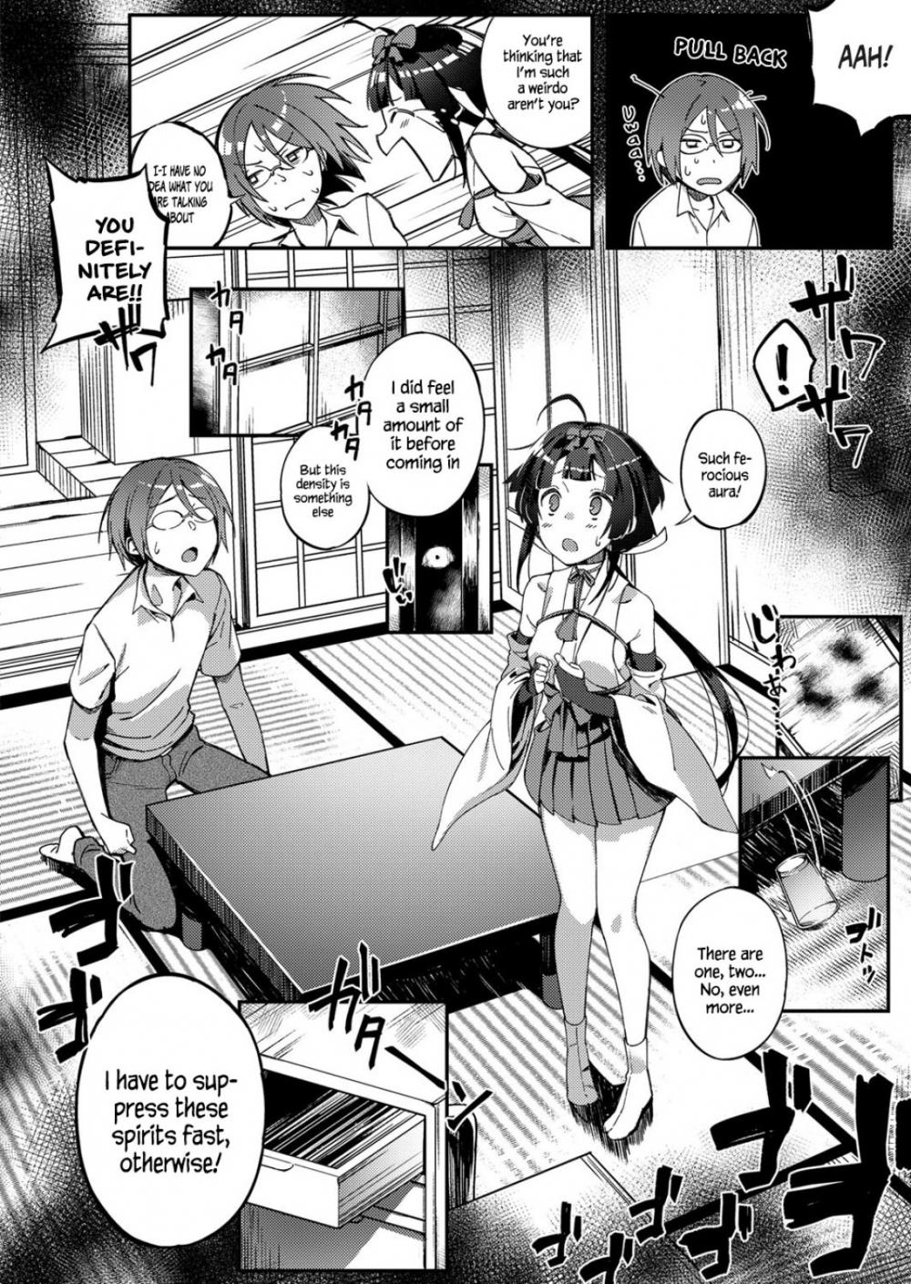 Hentai Manga Comic-The Ghost Apartment - Exorcise It With Hot Boiling Passion!-Read-4